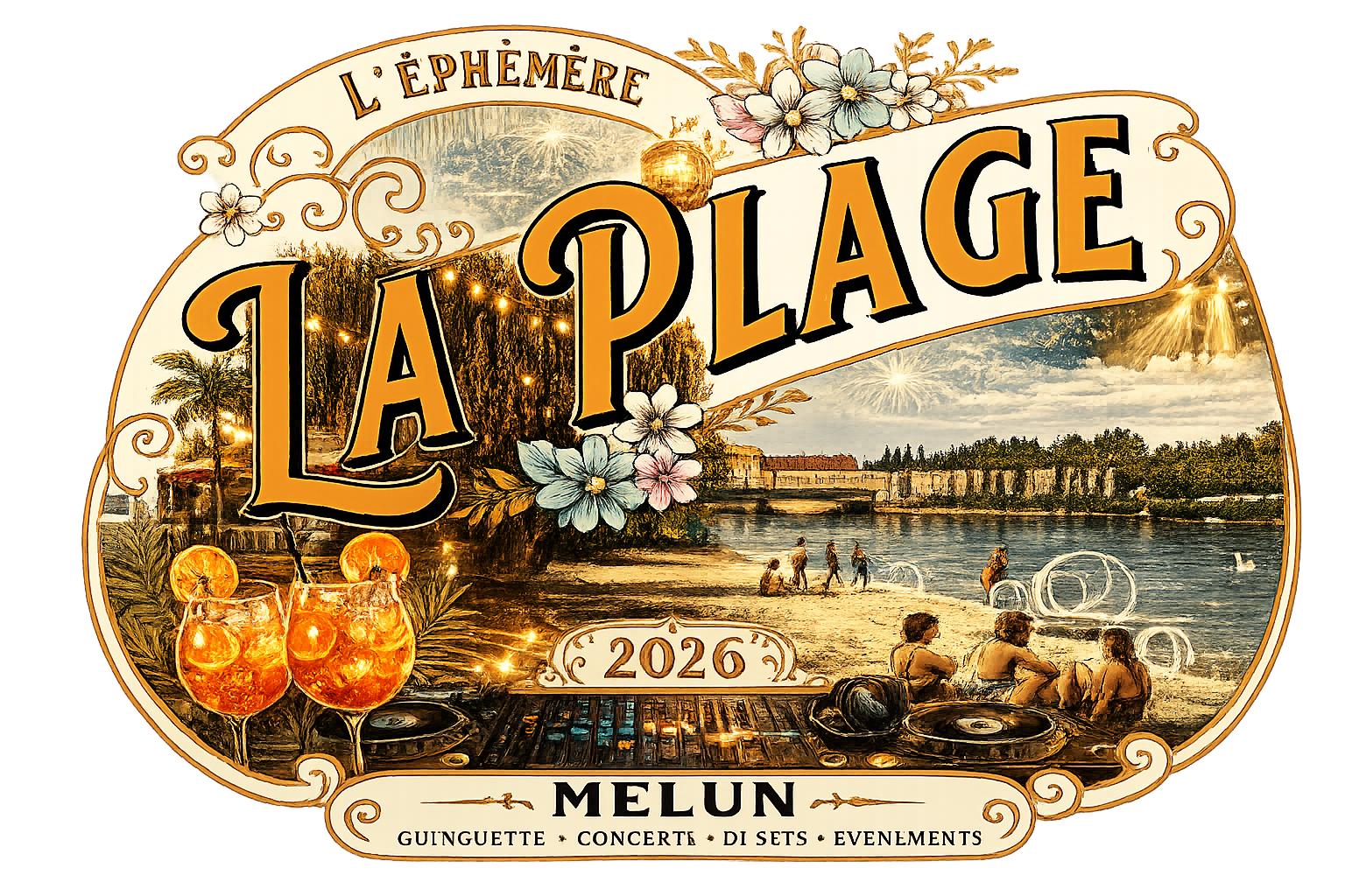 L'Éphémère La Plage — Melun